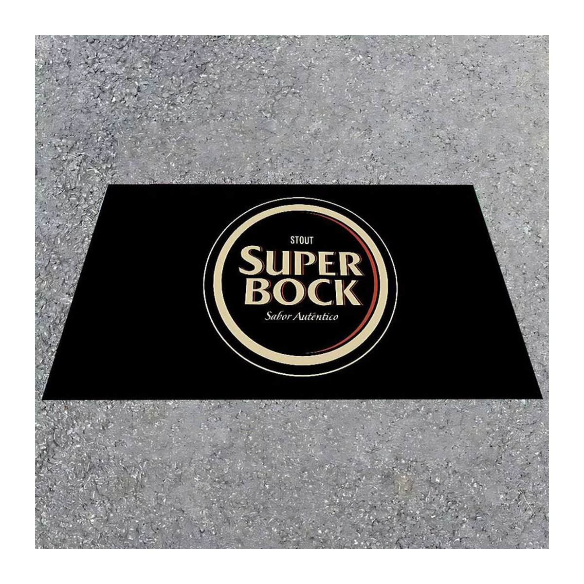 Super Bock Logo Flagge aus Textil, mehrfarbig, rechteckig, B: 70 cm, H: 50 cm - Bild 5