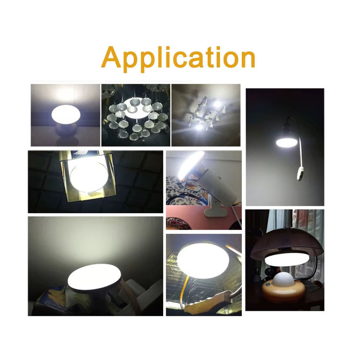Superhelle UFO LED-Birne E27 mit 12 W für Heimbeleuchtung und Garagenlicht - Bild 3