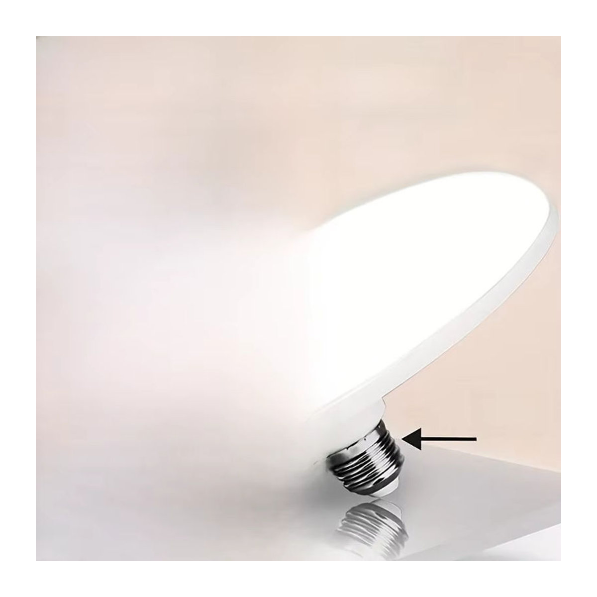 Superhelle UFO LED-Birne E27 mit 12 W für Heimbeleuchtung und Garagenlicht - Bild 4