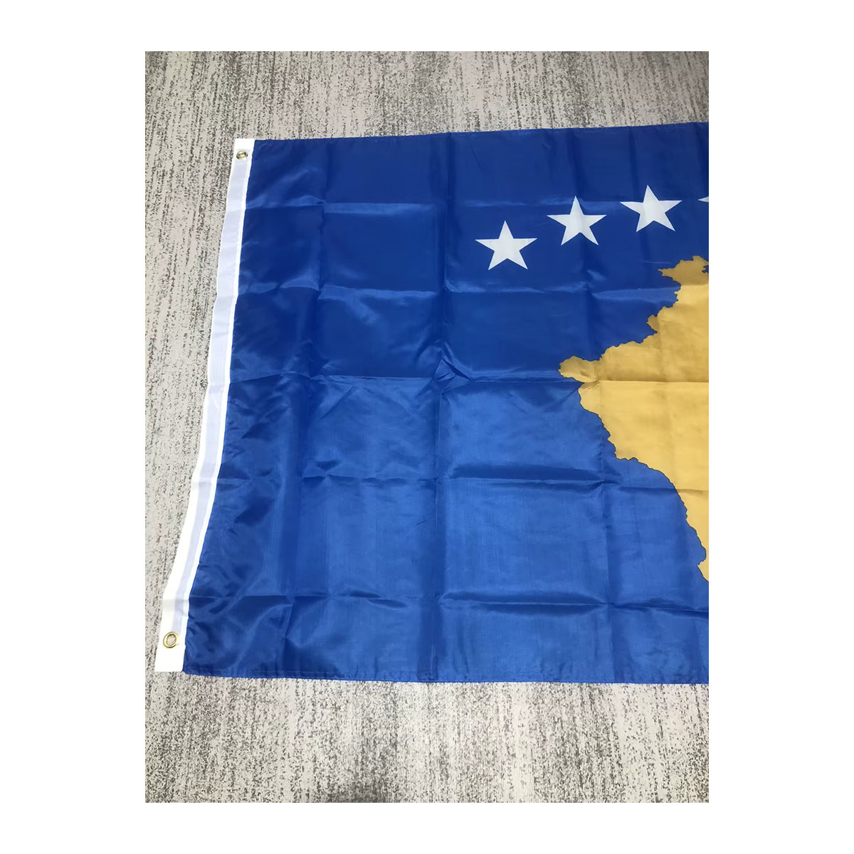 superonezxz Kosovo-Flagge aus Polyester in Blau, B x H: 150 x 90 cm - Bild 2