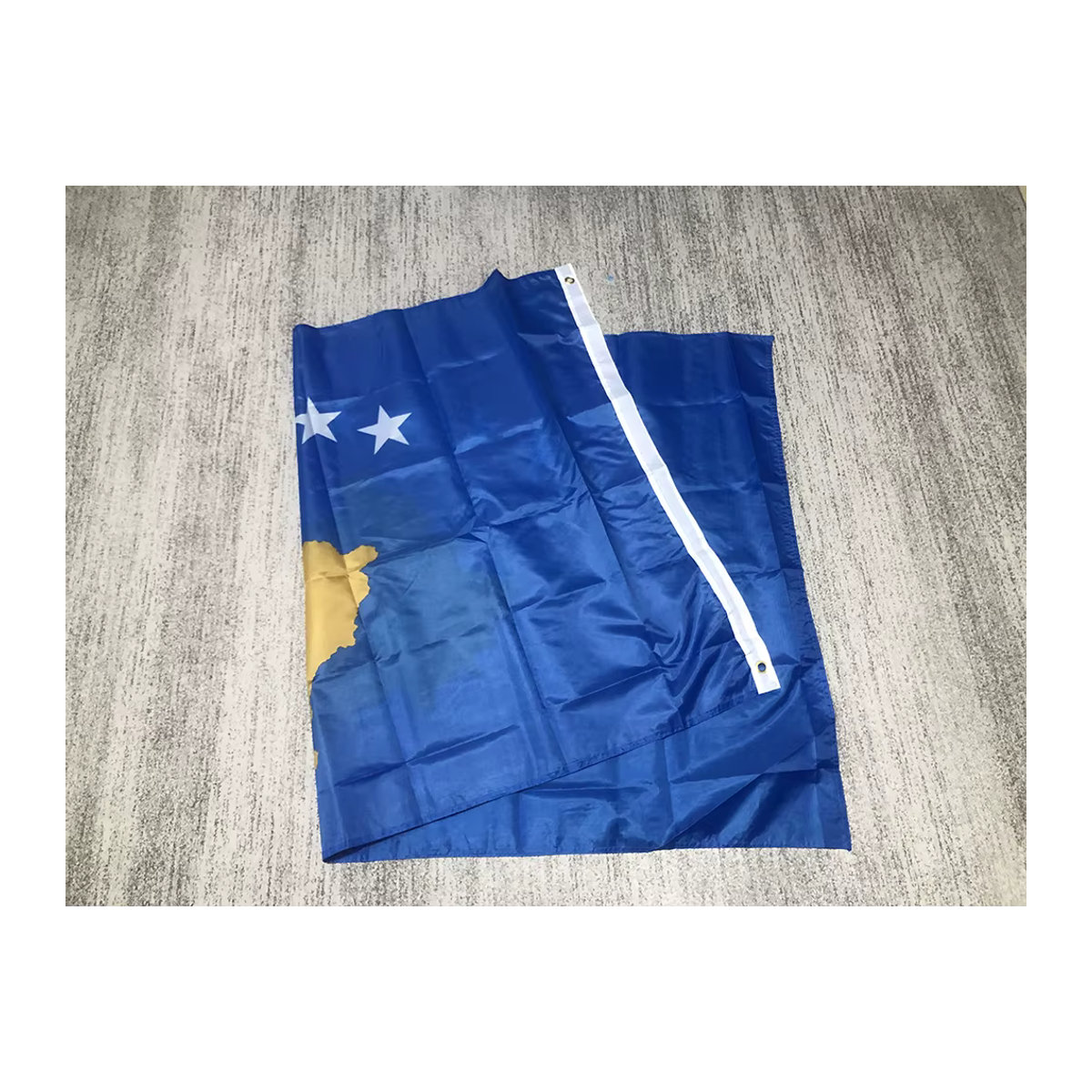superonezxz Kosovo-Flagge aus Polyester in Blau, B x H: 150 x 90 cm - Bild 3