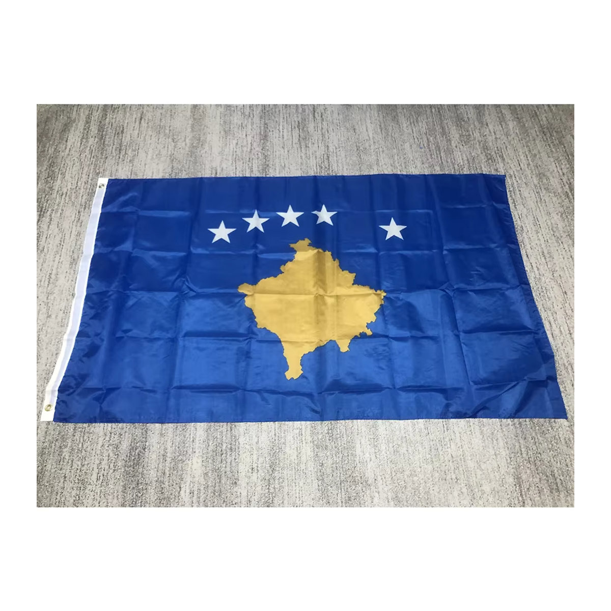 superonezxz Kosovo-Flagge aus Polyester in Blau, B x H: 150 x 90 cm - Bild 5