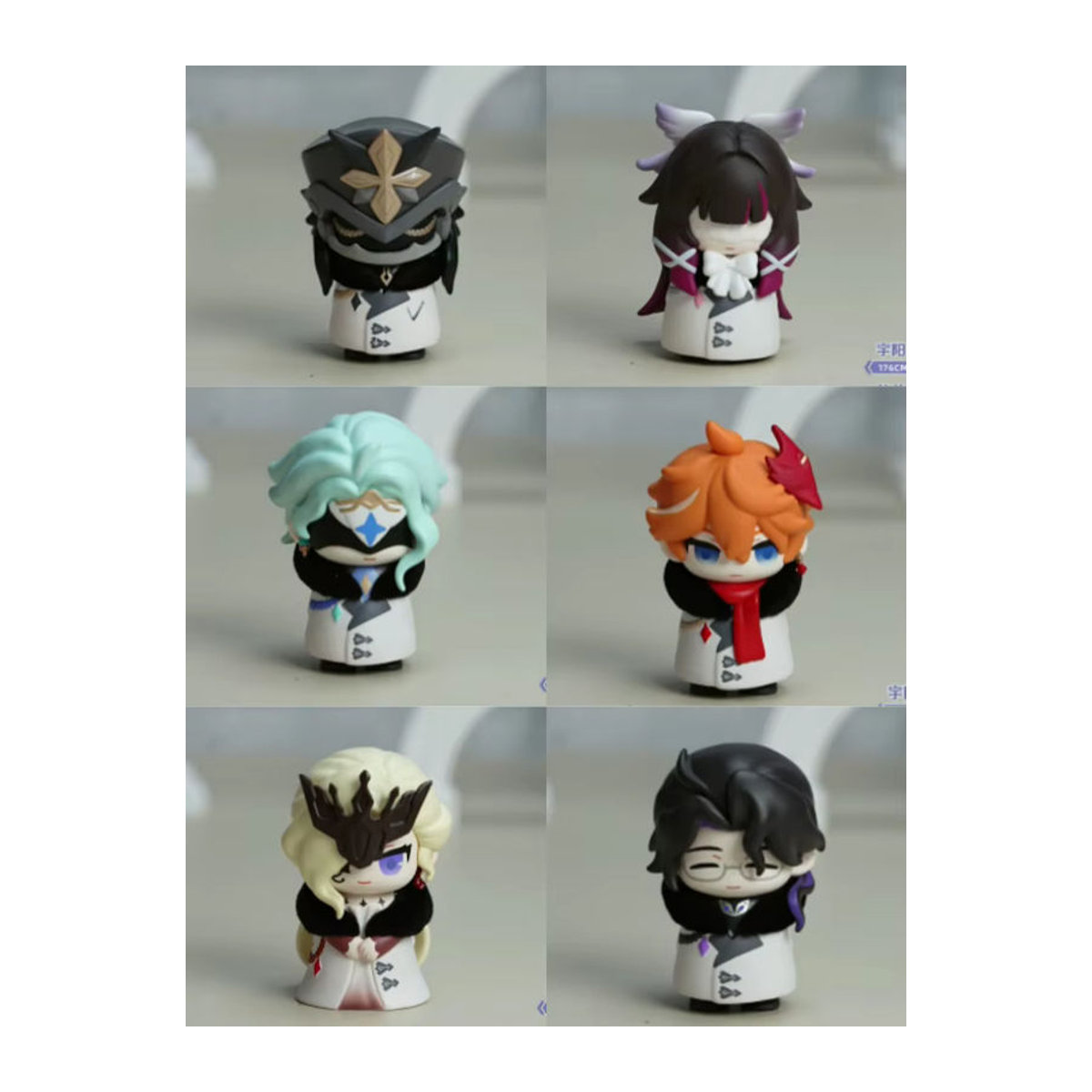 Suplay Genshin Impact Fatui Harbinger Blind Box Anime-Figur aus Kunststoff, mehrfarbig - Bild 4