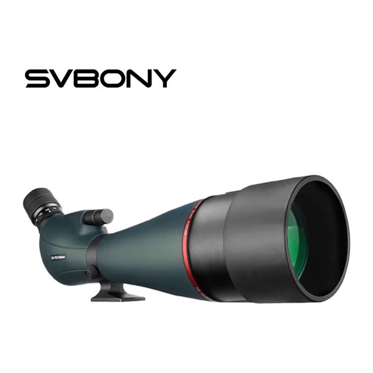 SVBONY ED Spektiv SV406/SV406P Dual-Fokus in Schwarz, IPX7 wasserdicht für Vogelbeobachtung und Bogenschießen - Bild 1