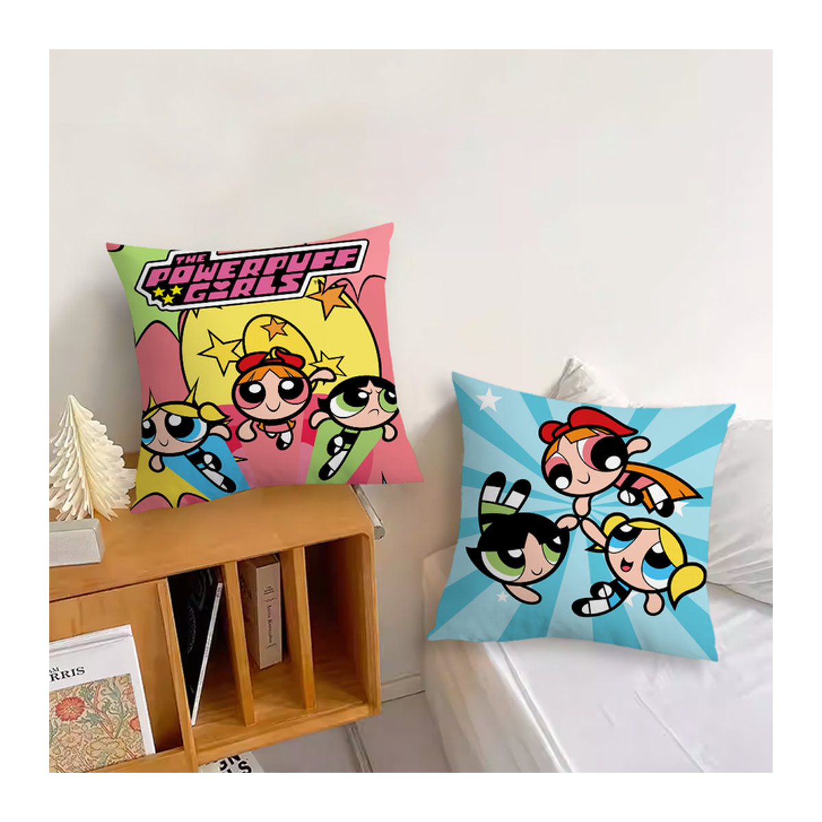 T-The Powerpuff Girls Kissenbezug mehrfarbig für Sofa und Wohnzimmer - Bild 1