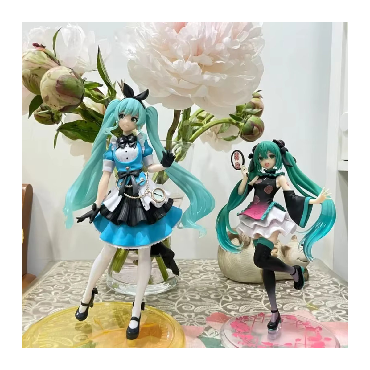 Taito Hatsune Miku Anime Figur Vocaloid Action Modell aus Kunststoff, mehrfarbig, Höhe: 21 cm - Bild 2