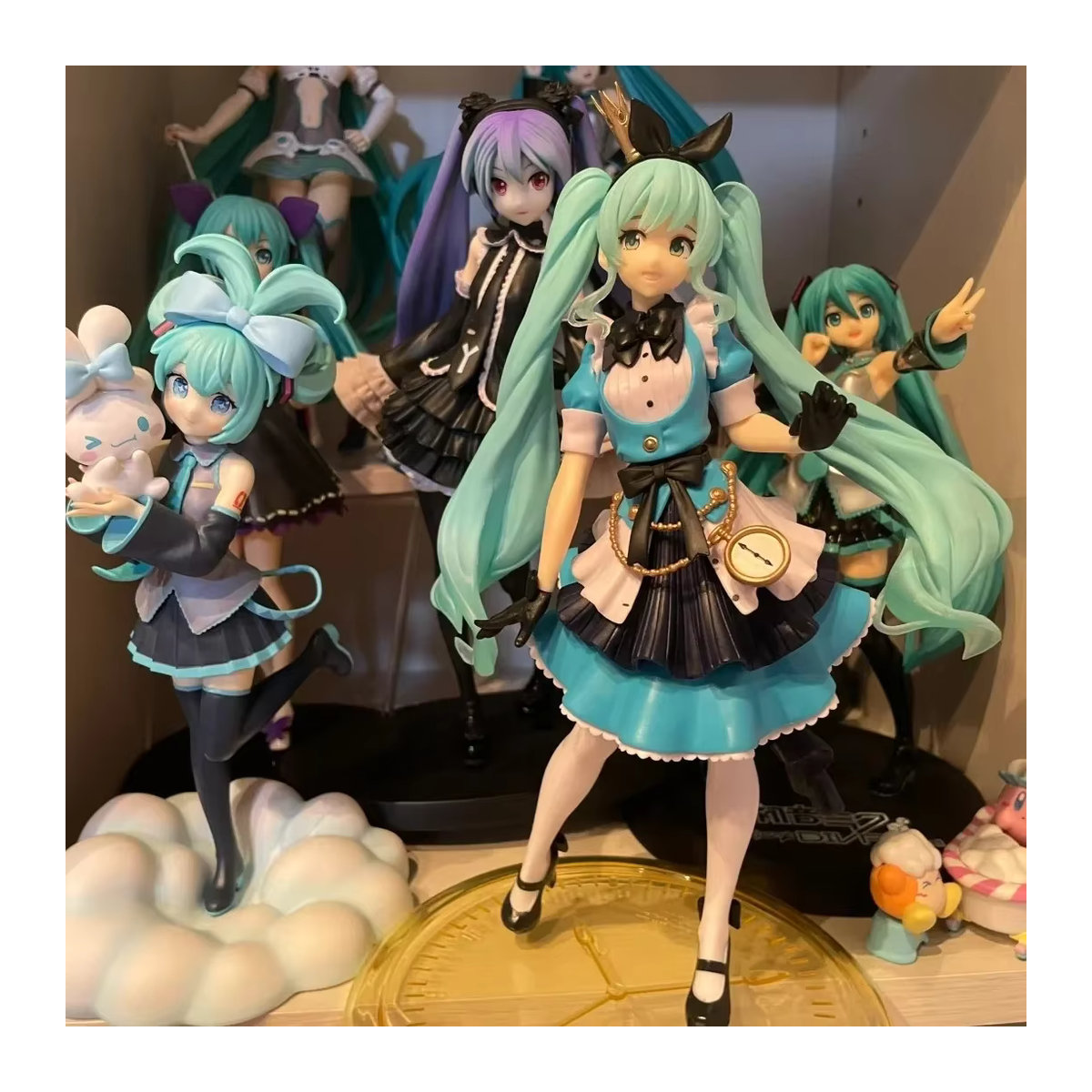 Taito Hatsune Miku Anime Figur Vocaloid Action Modell aus Kunststoff, mehrfarbig, Höhe: 21 cm - Bild 3