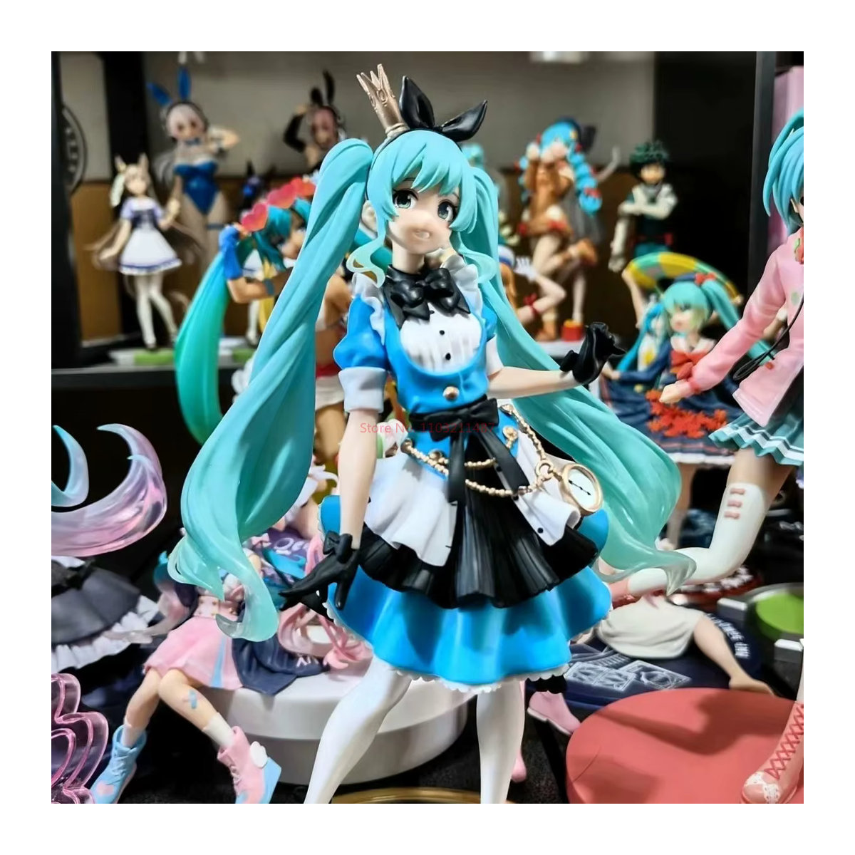 Taito Hatsune Miku Anime Figur Vocaloid Action Modell aus Kunststoff, mehrfarbig, Höhe: 21 cm - Bild 5