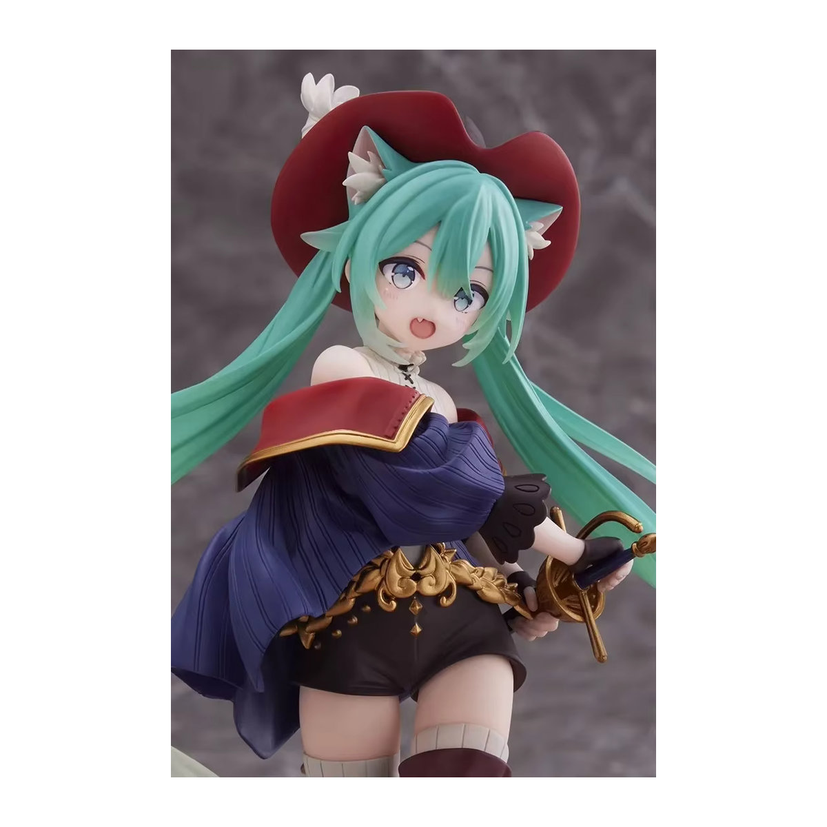Taito Hatsune Miku Figur Wunderland Kater in Stiefeln Anime Action Figur mehrfarbig aus Kunststoff - Bild 5