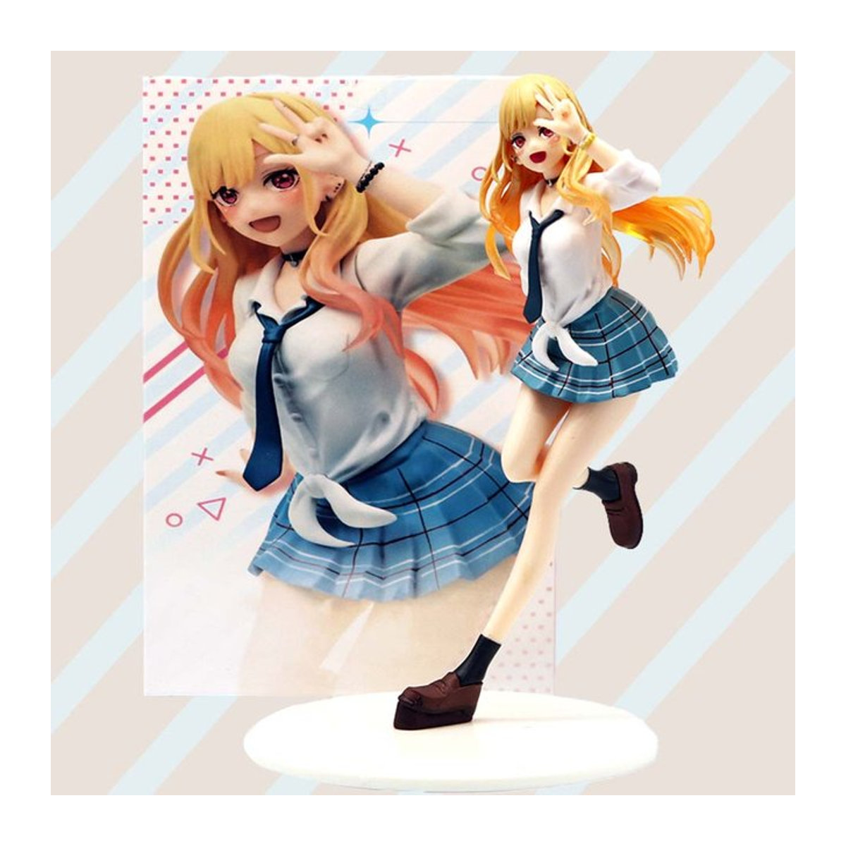 Taito My Dress Up Darling Coreful Marin Kitagawa Uniform Parka Anime Figur, Höhe: 18 cm, mehrfarbig - Bild 1