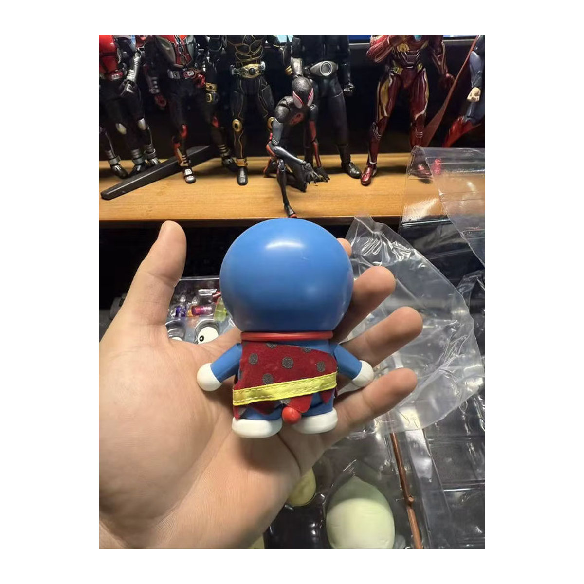 TAKARA TOMY Doraemon Anime Figur Roboter Katze aus Kunststoff in Blau als Sammlerstück und Dekoration - Bild 4