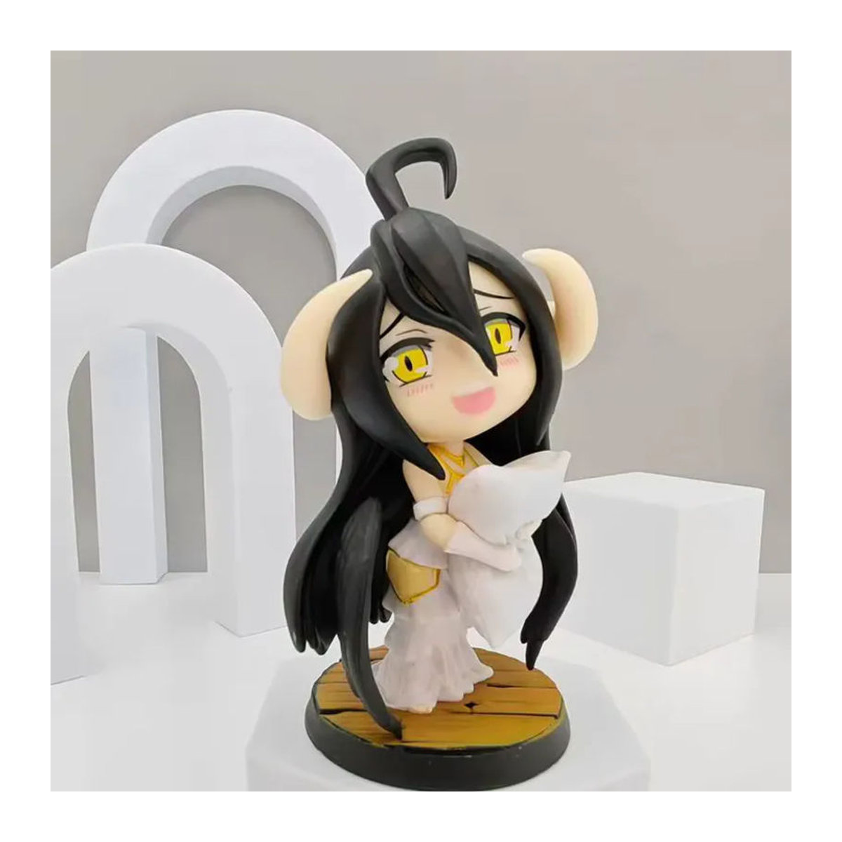 TAKARA TOMY Overlord Albedo Q-Version Actionfigur aus PVC, mehrfarbig, Höhe: 12 cm - Bild 1