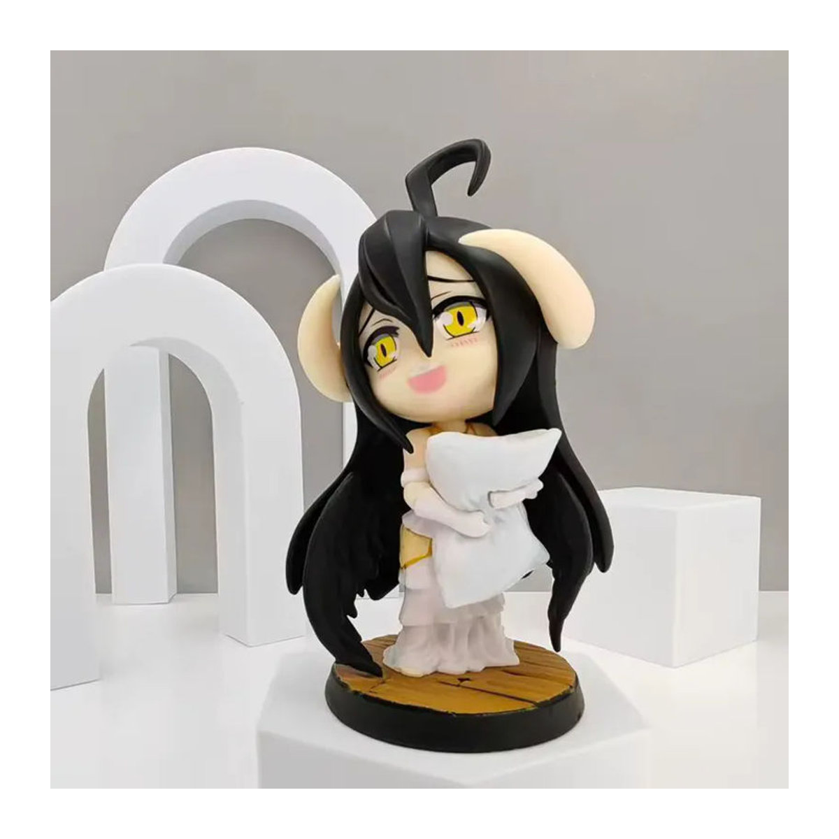 TAKARA TOMY Overlord Albedo Q-Version Actionfigur aus PVC, mehrfarbig, Höhe: 12 cm - Bild 3