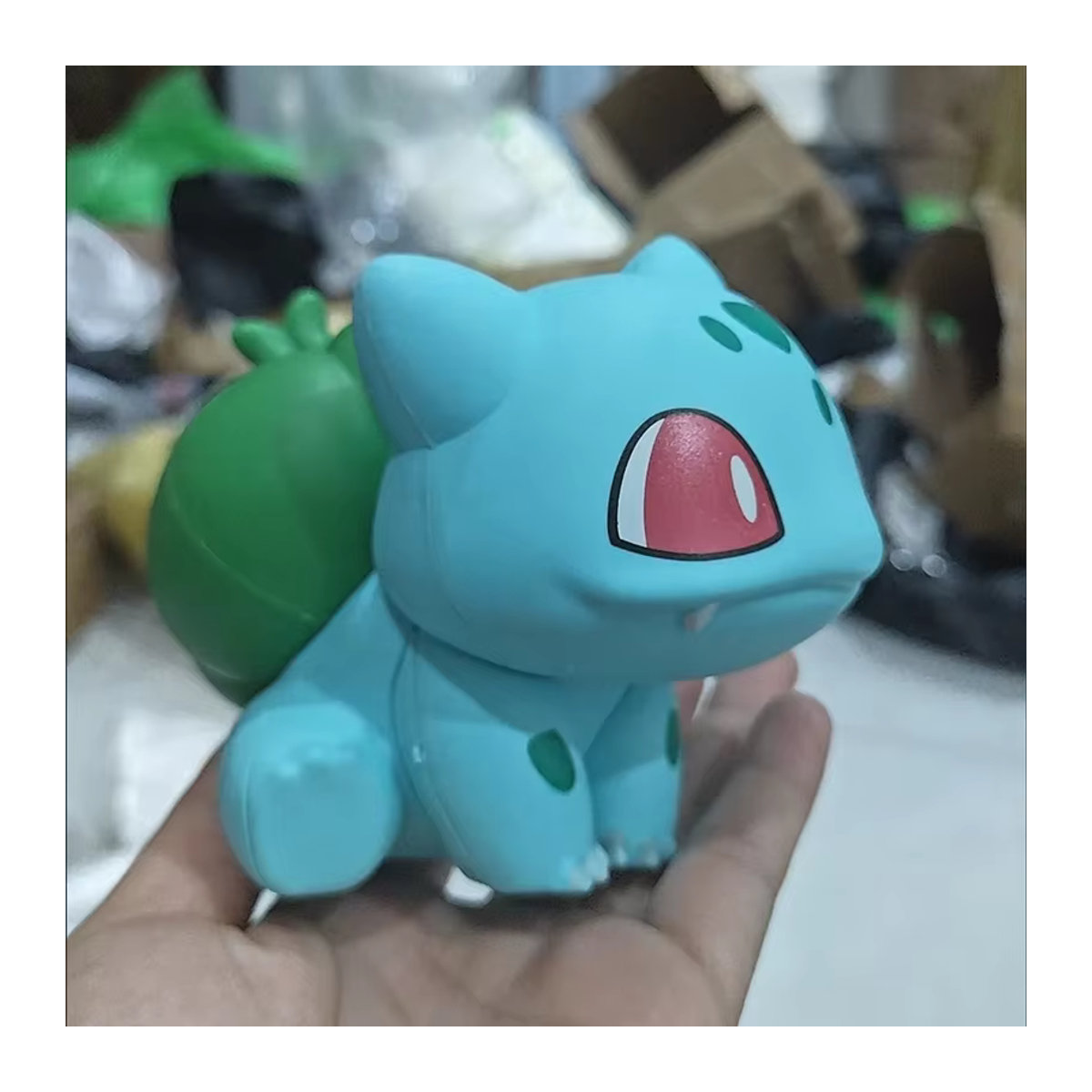 TAKARA TOMY Pokemon Bulbasaur Sammelfigur in Grün und Gold aus Kunststoff - Bild 4