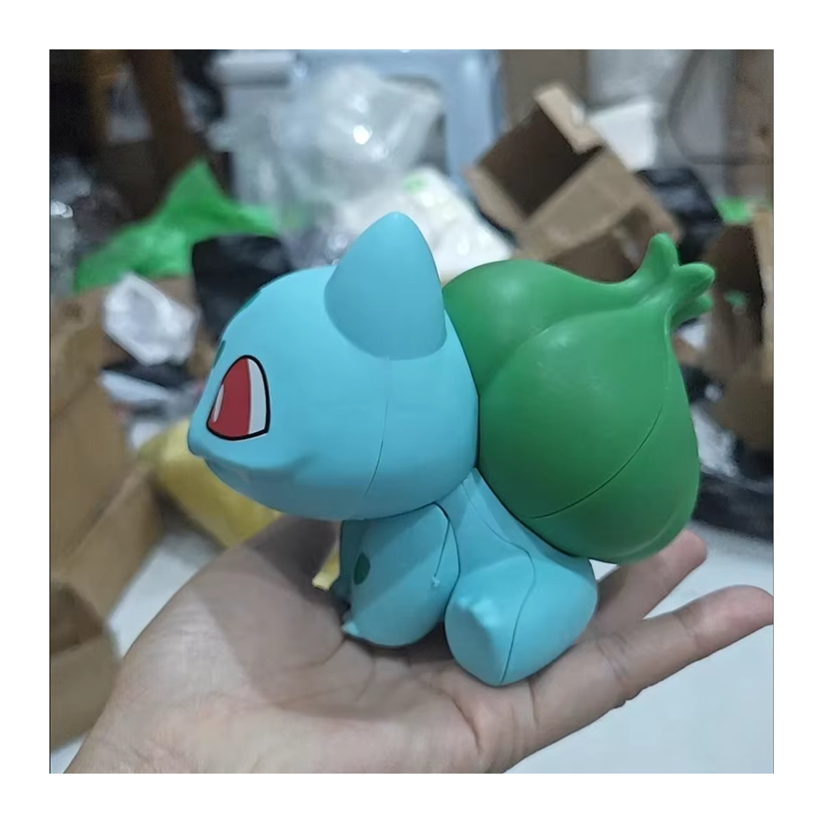 TAKARA TOMY Pokemon Bulbasaur Sammelfigur in Grün und Gold aus Kunststoff - Bild 5
