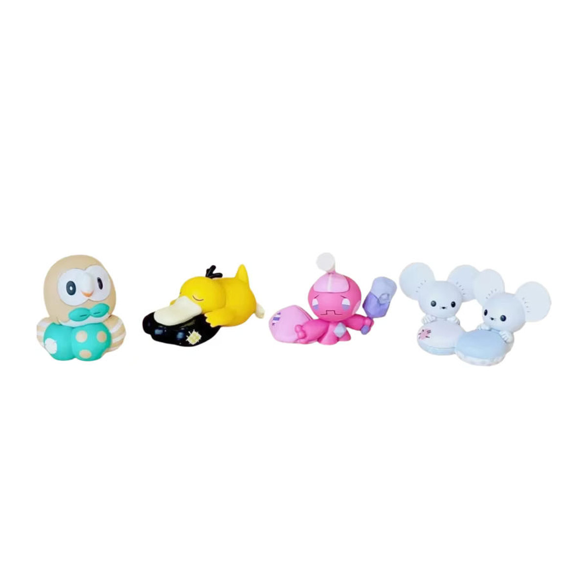 TAKARA TOMY Pokemon Gashapon Serie 5 Figuren Rowlet Tandemaus Tinkatink mehrfarbig aus Kunststoff - Bild 4