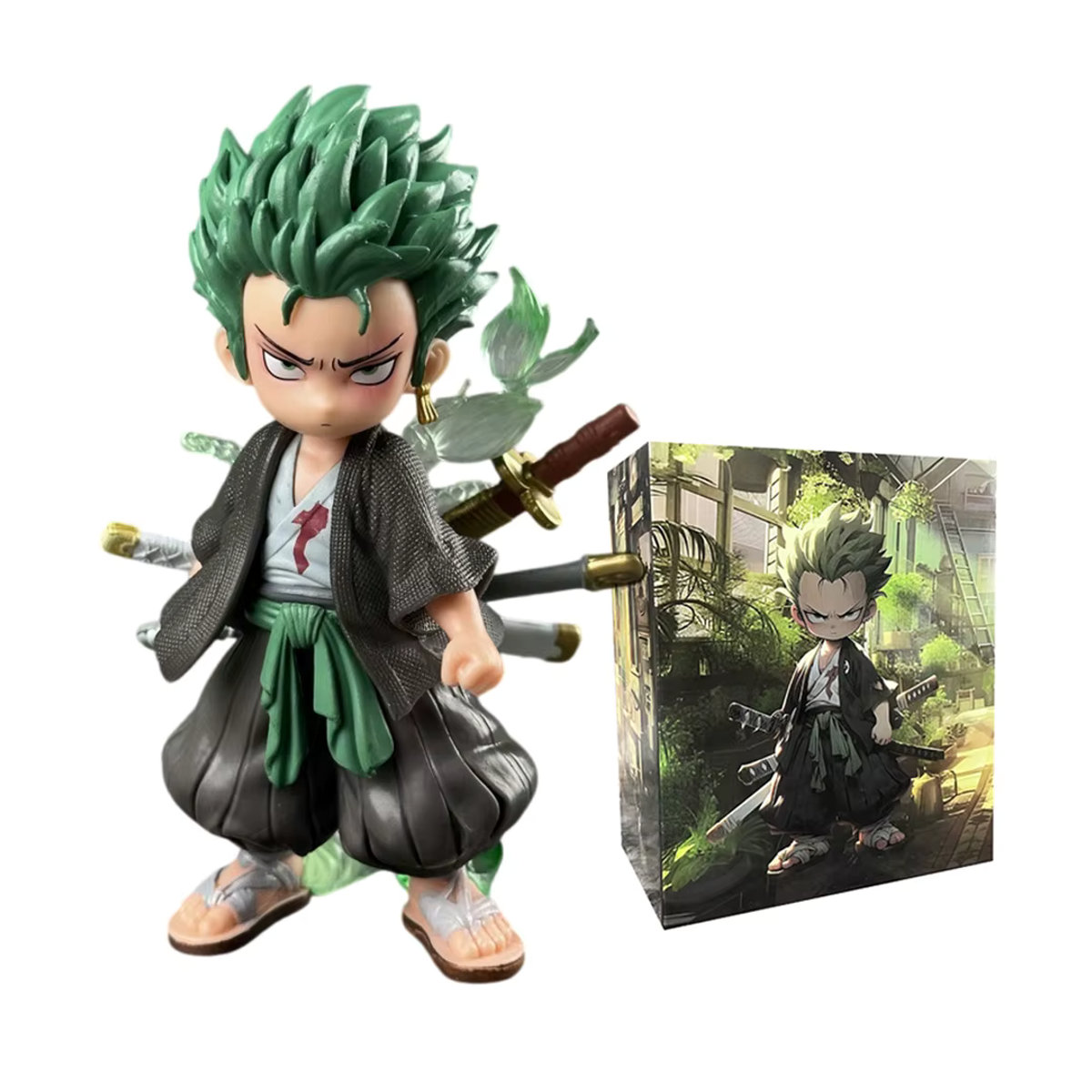 TAKARA TOMY Roronoa Zoro One Piece Actionfigur aus Kunststoff, mehrfarbig, Höhe: 15 cm - Bild 6
