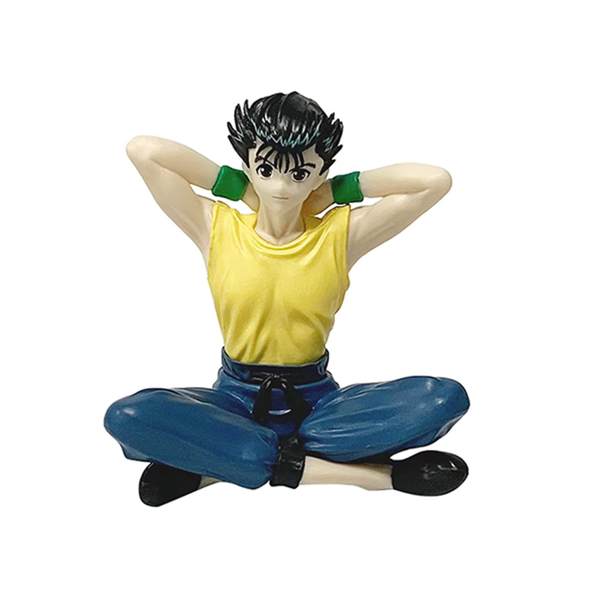 TAKARA TOMY YuYu Hakusho Anime Figur Urameshi Yuusuke und Kurama PVC Modell in Mehrfarbig, Höhe: 9 cm - Bild 2