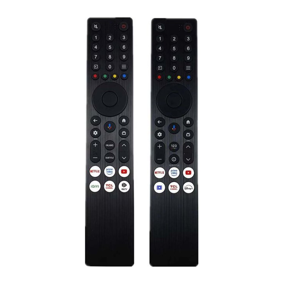 TCL Fernbedienung RC833A FMB3 FMB1 FMB5 FMB4 für Premium QD-Mini LED TV in Schwarz ohne Sprachsteuerung - Bild 1