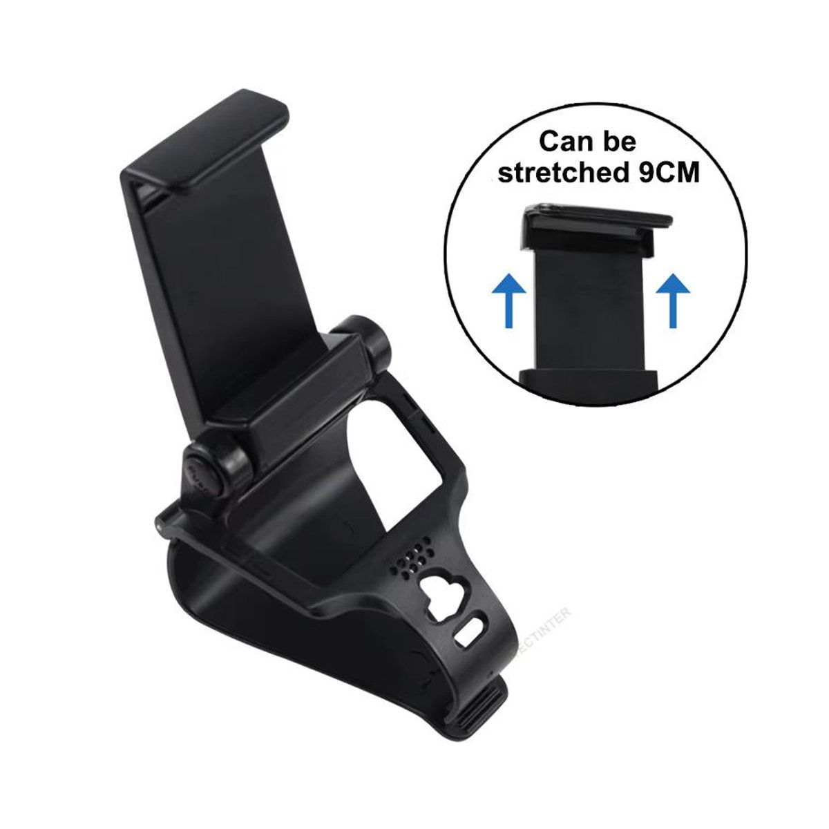 TECTINTER Mobile Handy Halterung für PS5 Controller und Samsung S8 S9 Schwarz - Bild 2