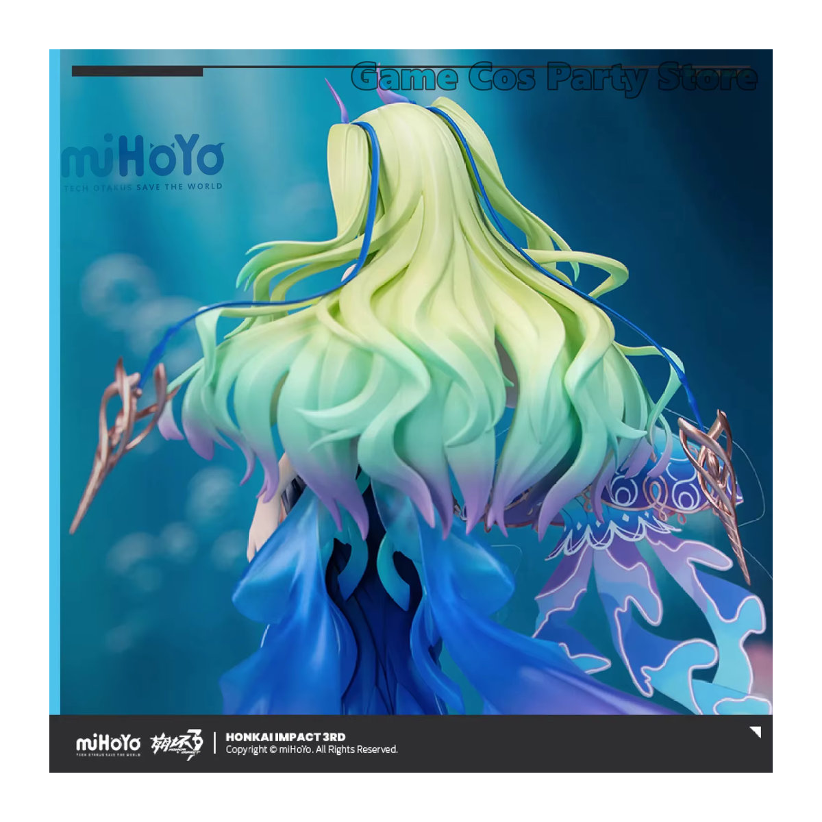 TENNYALEN Honkai Impact 3rd Mobius Daughter of Corals Ver. 1/8 Anime Figur Mehrfarbig - Bild 2