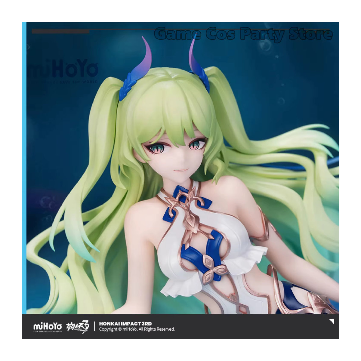 TENNYALEN Honkai Impact 3rd Mobius Daughter of Corals Ver. 1/8 Anime Figur Mehrfarbig - Bild 5