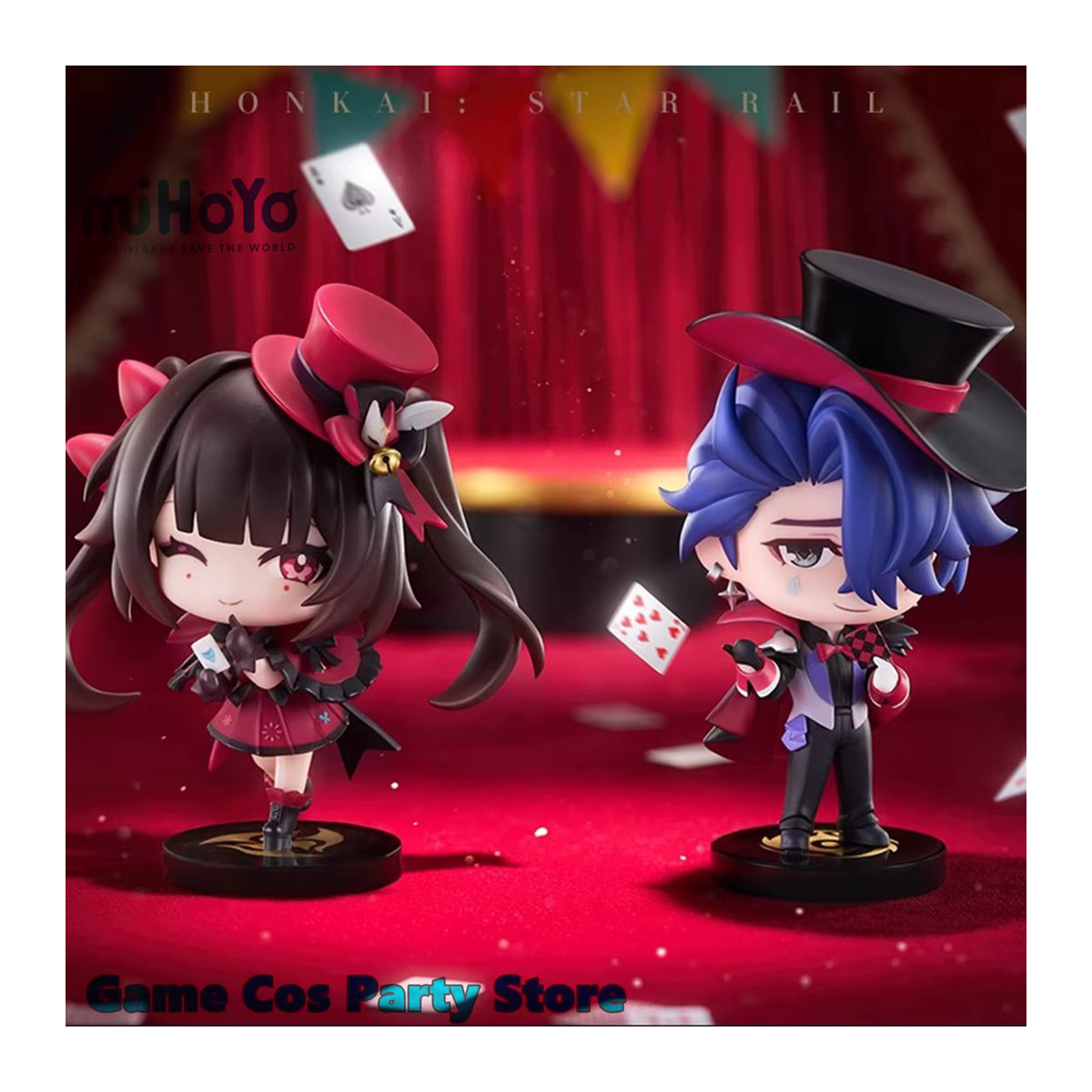 TENNYALEN Honkai Star Rail Anime-Figuren Medaillenserie aus PVC, mehrfarbig - Bild 2