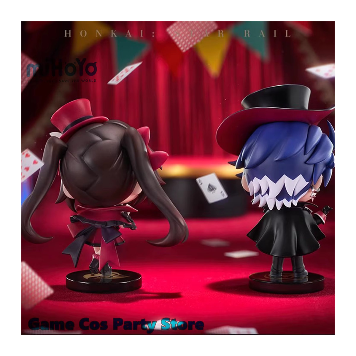 TENNYALEN Honkai Star Rail Anime-Figuren Medaillenserie aus PVC, mehrfarbig - Bild 3