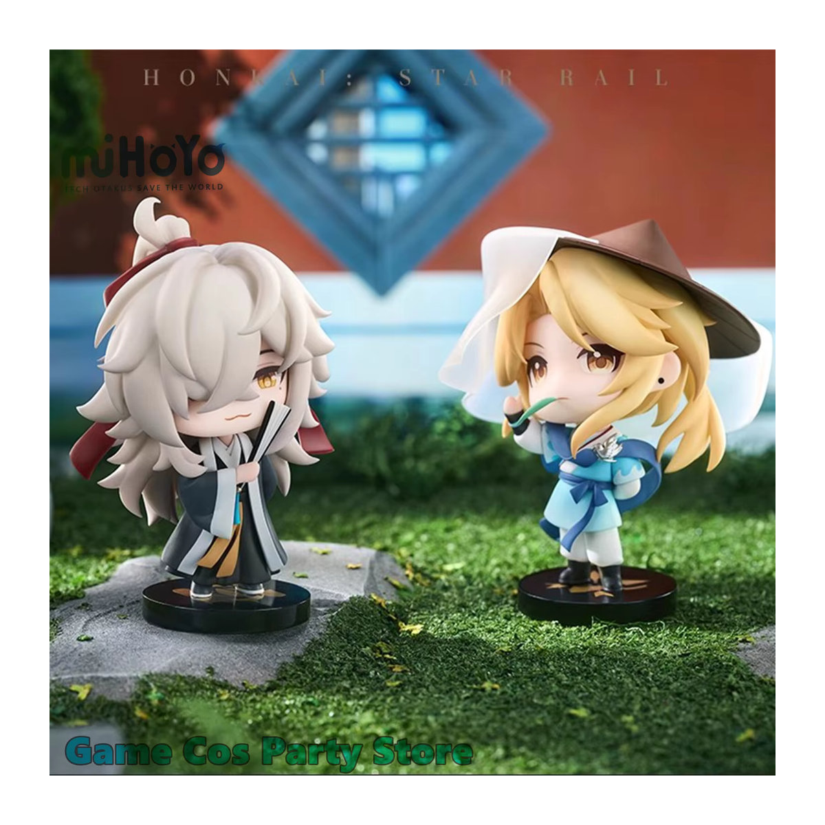 TENNYALEN Honkai Star Rail Anime-Figuren Medaillenserie aus PVC, mehrfarbig - Bild 4