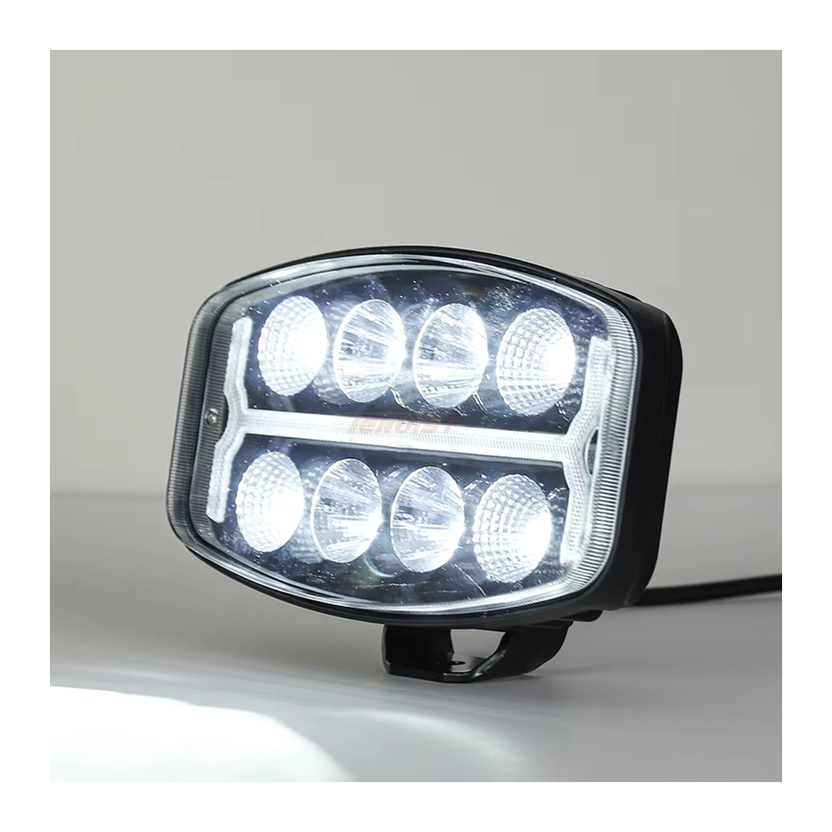 TENOIST LED Arbeitskopflicht 9,6 Zoll mit weiß-gelbem DRL-Spot für LKW, BUS und Anhänger, 12–85 V DC - Bild 5
