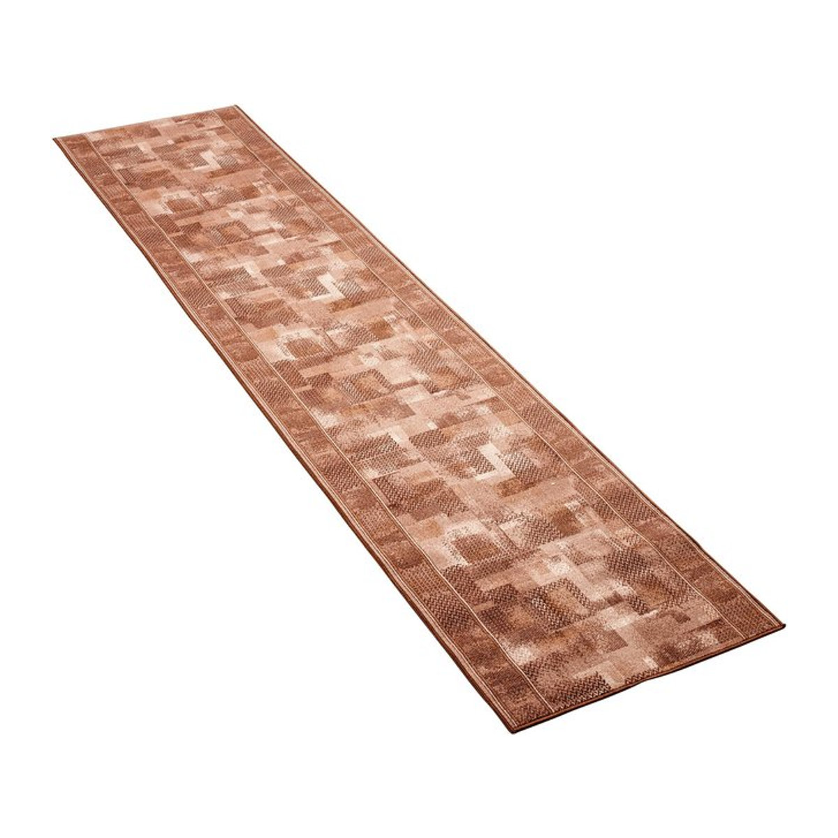 Teppich Tetris in Braun von Moderne Hausfrau - Bild 1