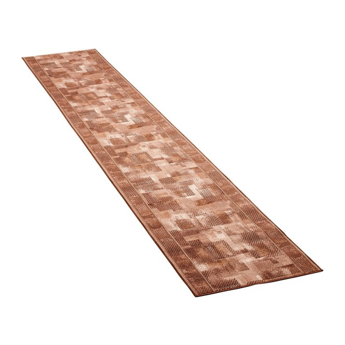 Teppich Tetris von Moderne Hausfrau in Braun - Bild 1