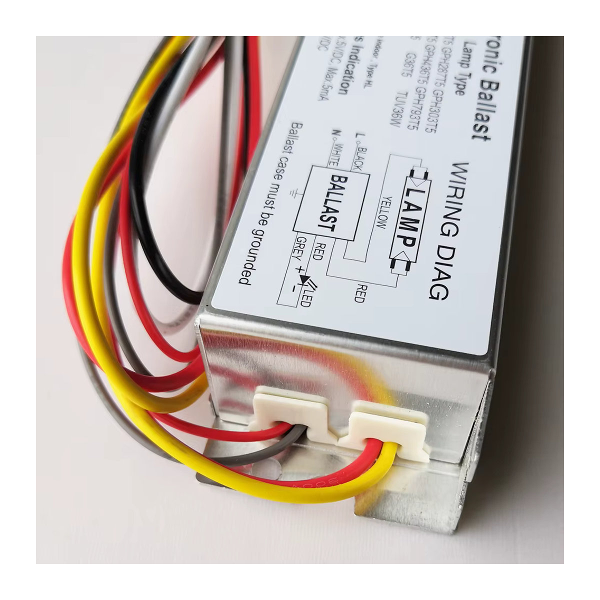 Tepro Beasun RL11-425-40 Entkeimungslampe mit elektronischem Vorschaltgerät für T5 UV Lampen IP64 10-40W - Bild 3