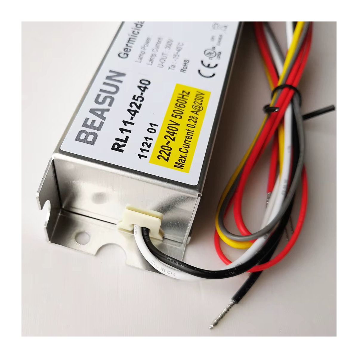 Tepro Beasun RL11-425-40 Entkeimungslampe mit elektronischem Vorschaltgerät für T5 UV Lampen IP64 10-40W - Bild 4