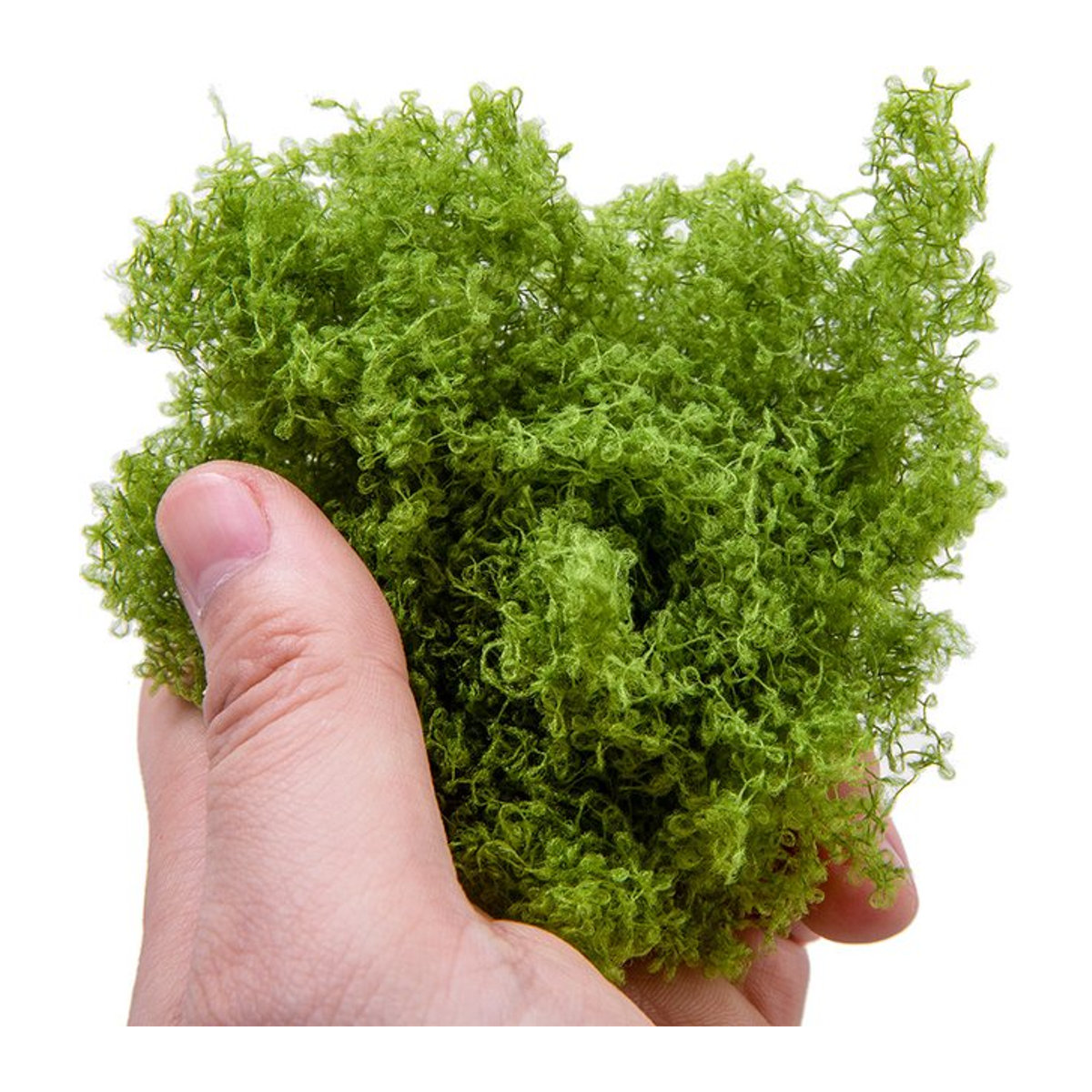 TERAYSUN Künstliche Vegetation Busch Cluster Rebe Pflanzen für Diorama und Modellbau, Grün, 20 g - Bild 1