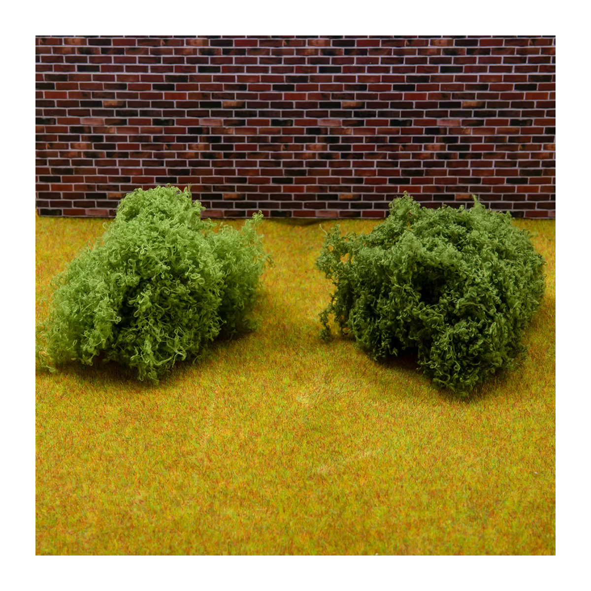 TERAYSUN Künstliche Vegetation Busch Cluster Rebe Pflanzen für Diorama und Modellbau, Grün, 20 g - Bild 5