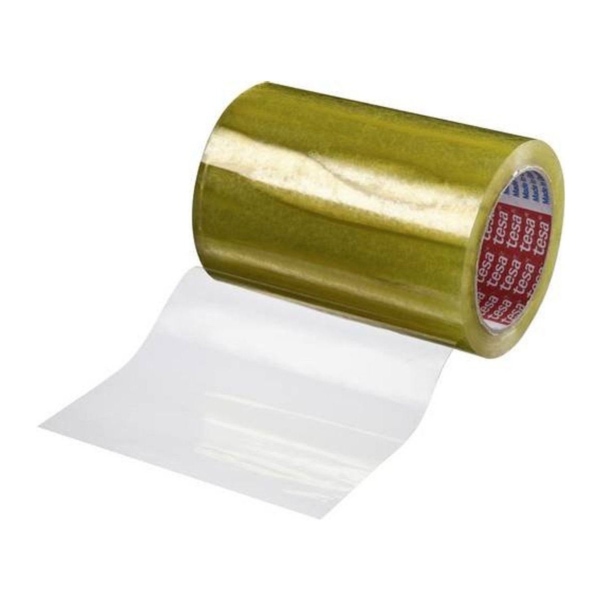 tesa Verpackungsklebeband 4204 aus Polypropylen transparent, Breite: 15 cm, Länge: 66 m, 2 Stück - Bild 1