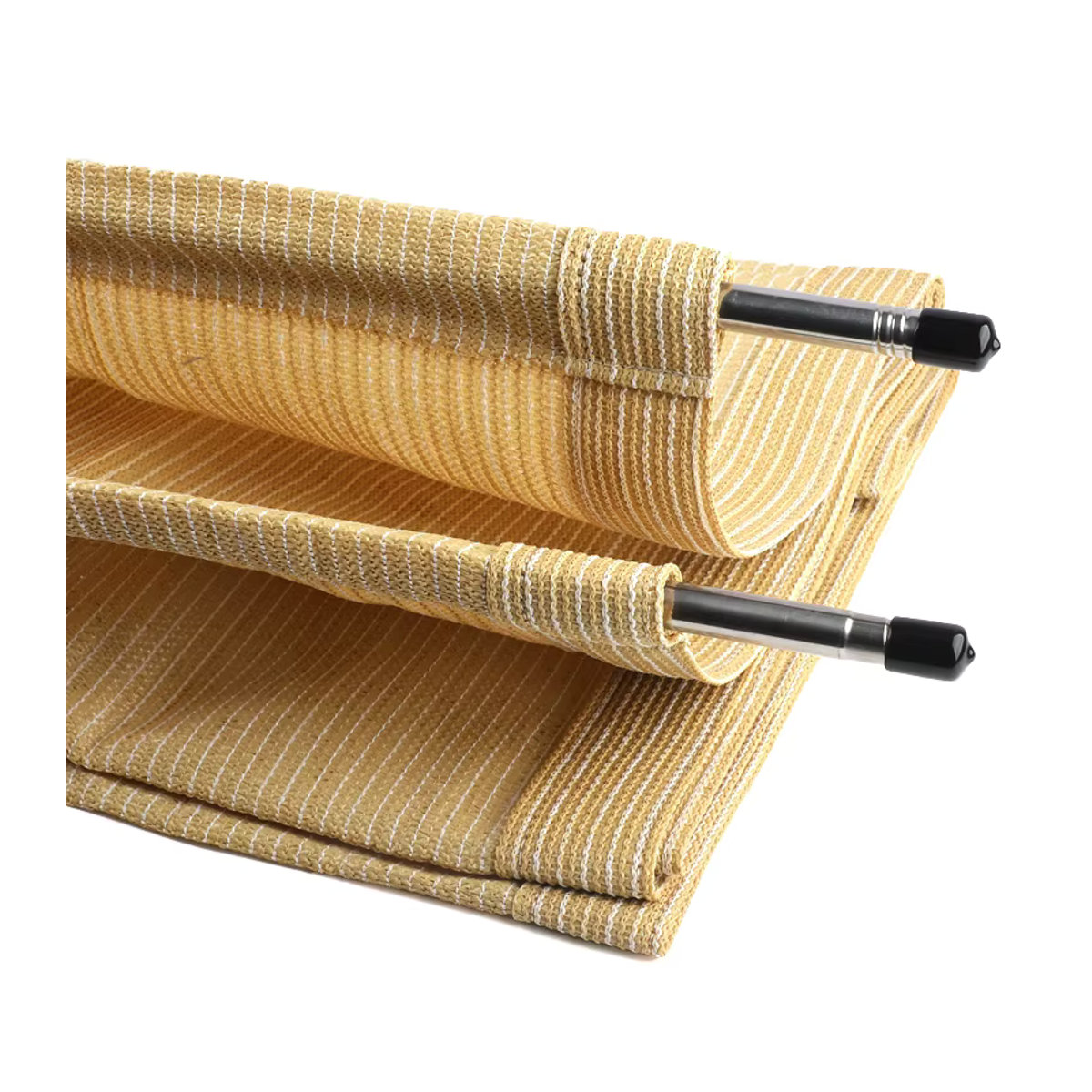 Tewango Sonnenschutznetz Beige mit 95 % Schattierung aus HDPE für Terrasse, Pavillon und Schwimmbad - Bild 4