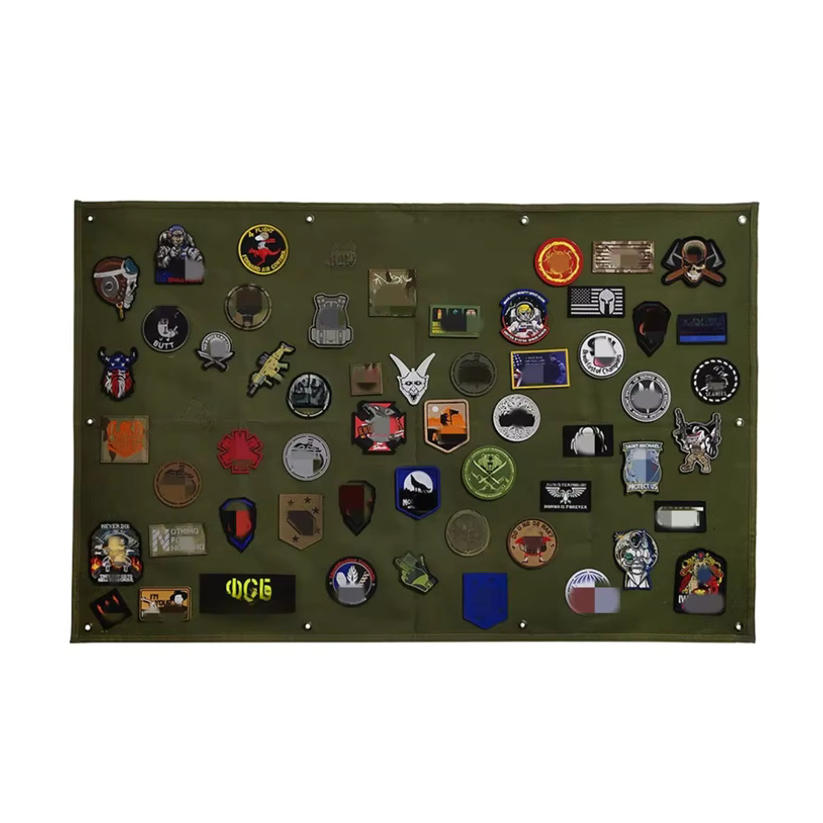 Textil Patch in Grün für Militär-Fans zur Wandmontage und als Abzeichen - Bild 2