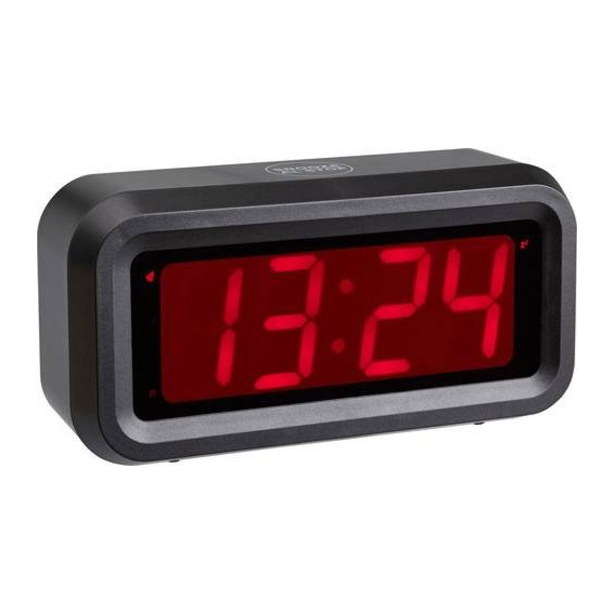 TFA Dostmann Digitalwecker modern in Grau/Schwarz mit Beleuchtung und Snooze-Funktion - Bild 1