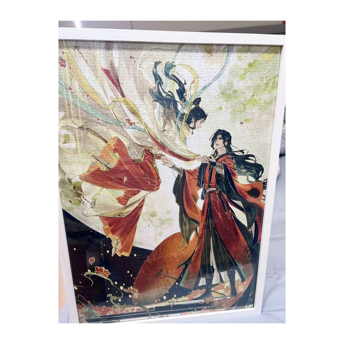TGCF Tian Guan Ci Fu Puzzle mit Xielian und Hua Cheng Figuren, 1000 Teile, mehrfarbig, Papier, orientalisch, rechteckig - Bild 2