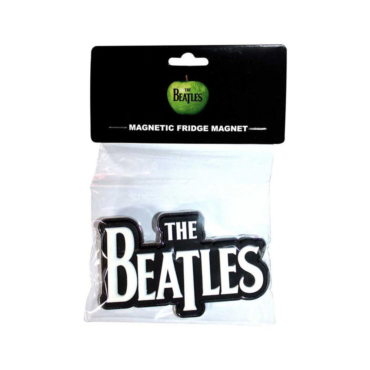 The Beatles Drop T Logo Kühlschrankmagnet aus Metall in Weiß - Bild 2