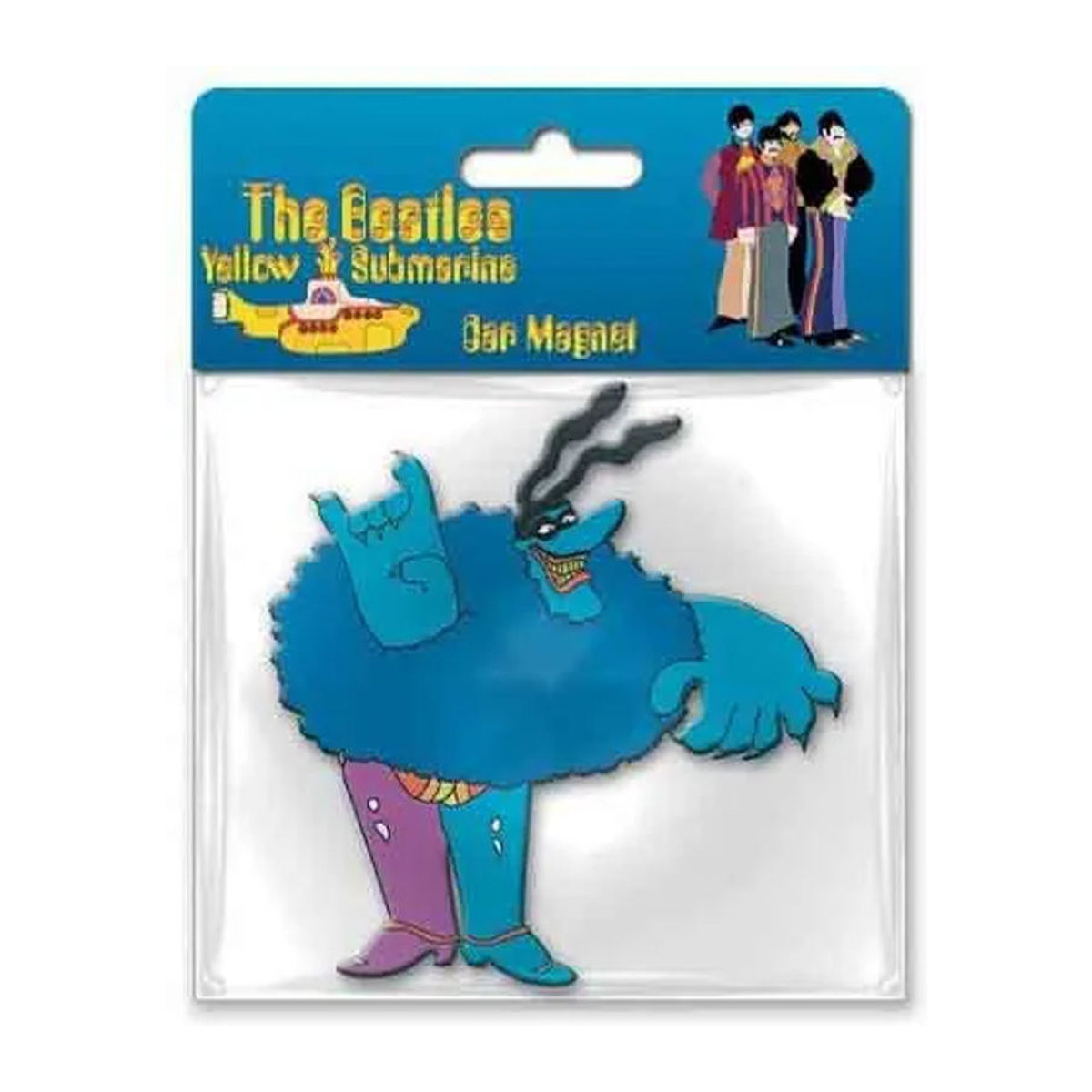 The Beatles Yellow Submarine Blue Meanie Magnet aus Kunststoff in Blau - Bild 1