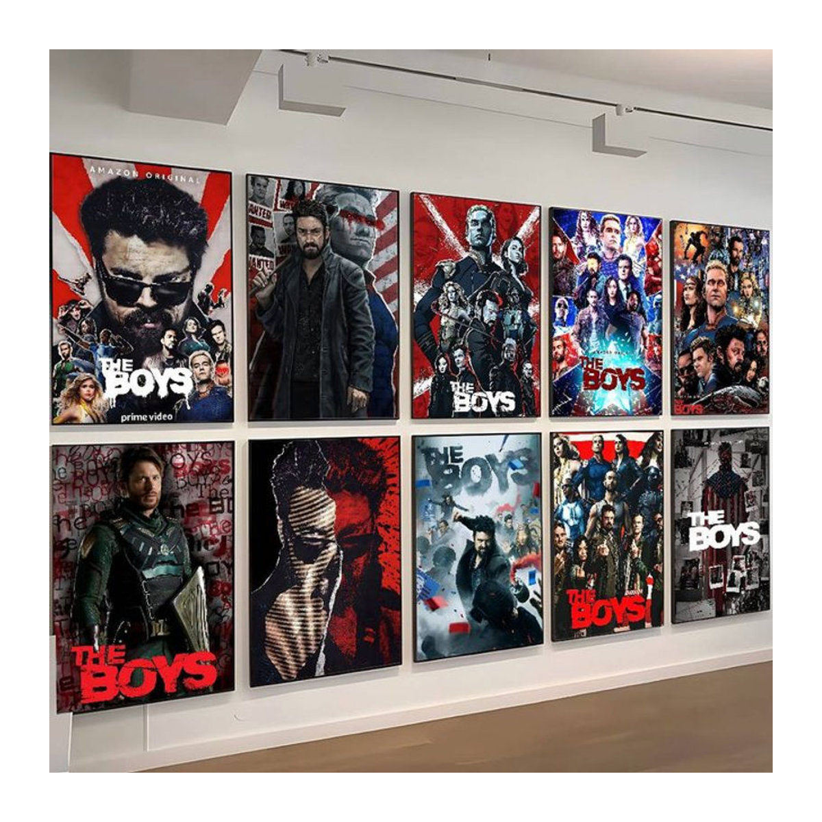 The Boys Posterdruck in verschiedenen Formaten als mehrfarbige Wandkunst für dein Zimmer oder Büro - Bild 1