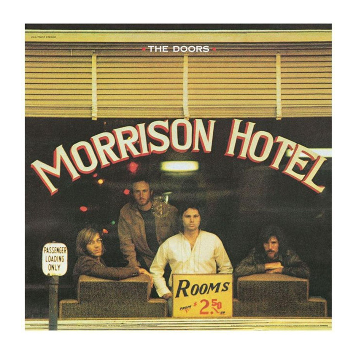 The Doors Morrison Hotel Kunstdruck auf Papier, mehrfarbig, 30.5 x 30.5 cm - Bild 1