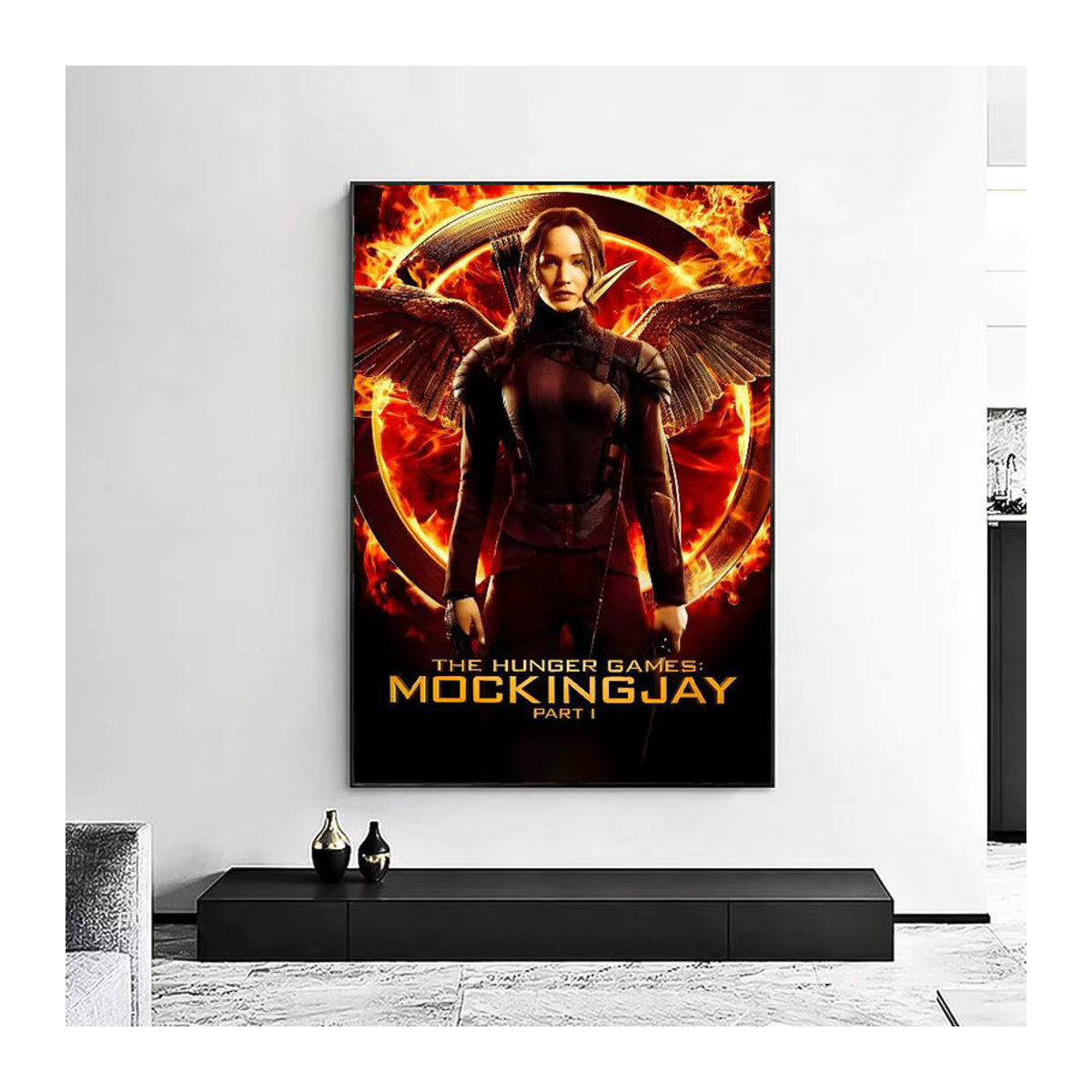 The Hunger Games Porträt Wandposter, mehrfarbig, rechteckig, Hochformat, wandmontiert und rahmenlos - Bild 3