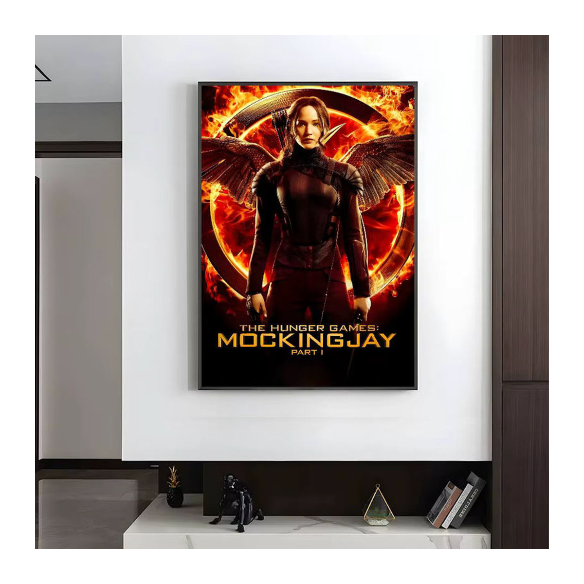 The Hunger Games Porträt Wandposter, mehrfarbig, rechteckig, Hochformat, wandmontiert und rahmenlos - Bild 4