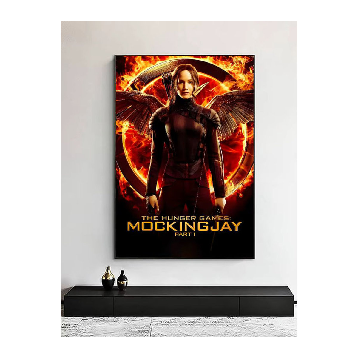 The Hunger Games Porträt Wandposter, mehrfarbig, rechteckig, Hochformat, wandmontiert und rahmenlos - Bild 5
