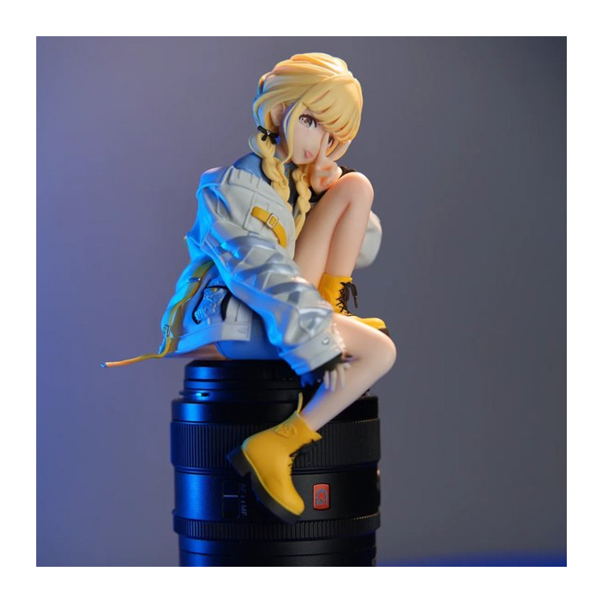 The Idolmaster Cinderella Girls Kotone Fujita Bishoujo Figur in Sitzpose, mehrfarbige Desktop-Dekoration aus Kunststoff - Bild 1
