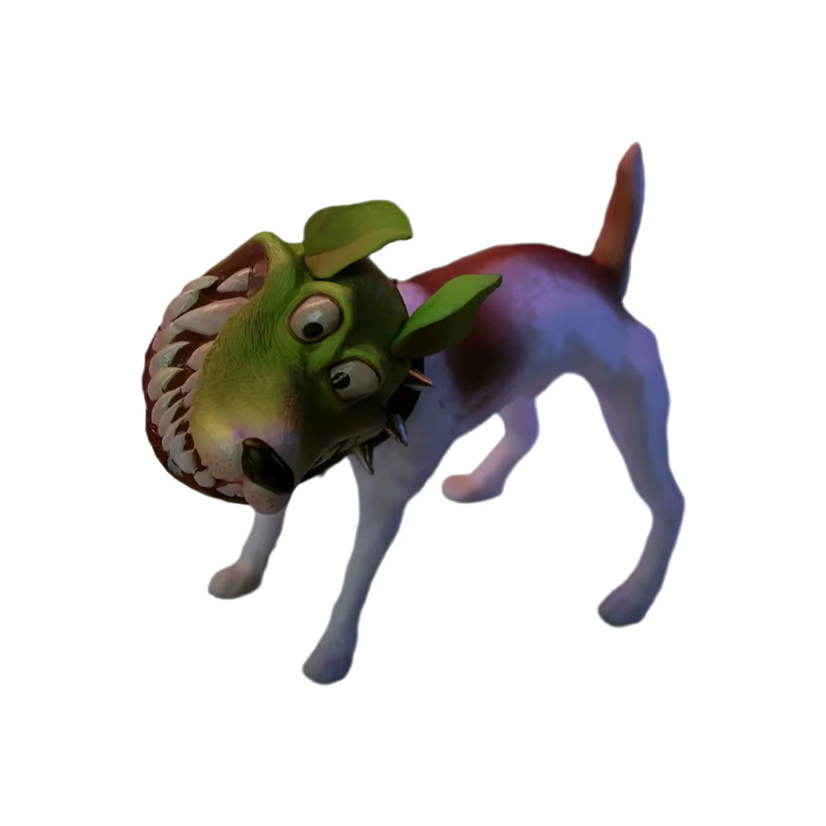 THE MASK Green-Faced Dog Anime Figur aus Kunstharz in Grün - Bild 3